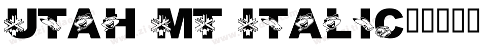 Utah MT Italic字体转换
